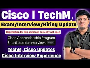 🔥Tech Mahindra ASE, Cisco Apprenticeship Program Exam Result | Cisco Virtual Interview Updates