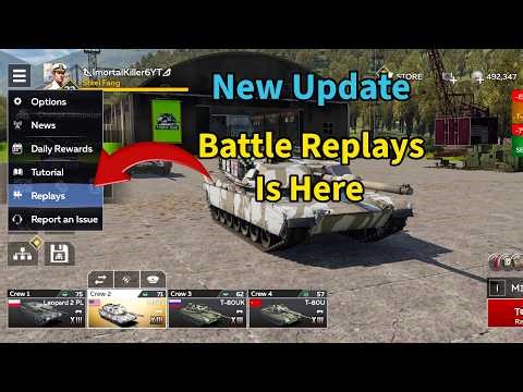 All You need to Know about the Replay Mode A New Update in War Thunder Mobile