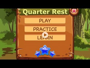 6. Rhythm Practice - QUARTER REST (silence for 1 beat)