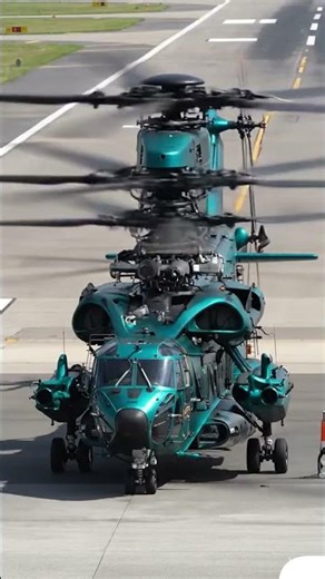 Next Level Helicopter Design 🚁 (Watch Till End) #Helicopter #Futuristic #AIvideo #Cinematic #Landing