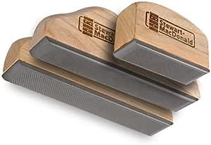 StewMac Fret/Fingerboard Leveling Files, Set of 3