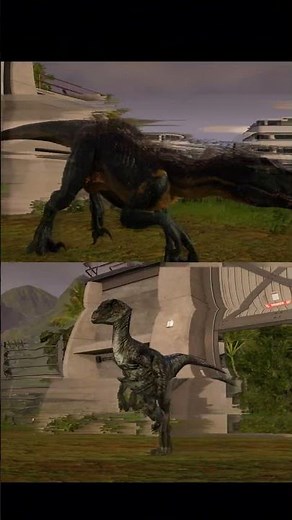 Indoraptor vs Blue | Epic Dinosaur Battle