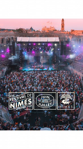 🎶 [ Festival de Nîmes 2026 ] 🔥 Dans le cadre magique des Arènes de Nîmes, préparez-vous à vivre un été musical inoubliable avec des artistes d’exception et des soirées sous les étoiles.✨ Cette nouvelle édition promet encore de grands moments, entre émotions, énergie et partage, au cœur d’un monument unique au monde 🏛️💫 🎟️ Les billets sont déjà disponibles : ne tardez pas à réserver vos places pour vivre de futures belles soirées estivales dans l’amphithéâtre ! Et vous, à quels concerts avez