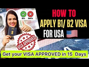 How To Apply B1/B2 Visa For USA|| Complete Guide ||Step by step 2025 #b2visa #b1visa #usvisa #vlog