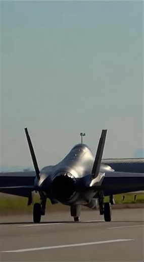Fighter Jet Landing on Airbase Runway | Smooth Touchdown of a Military Jet