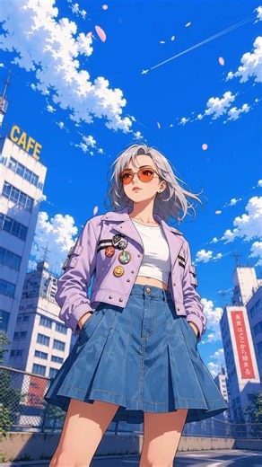 Nene in the Summer Sky 🌸 | A Gentle Breeze in Tokyo