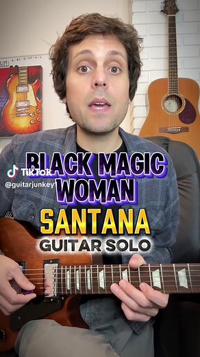 Black Magic Woman Guitar Solo Tabs by Santana