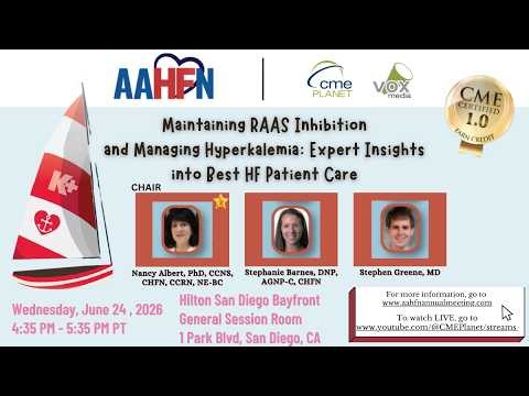 2026 AAHFN - Maintaining RAAS Inhibition and Managing Hyperkalemia