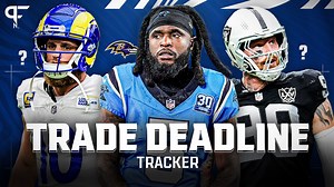 NFL Trade Deadline Tracker: Recapping All the News and Rumors From Tuesday's Deadline
