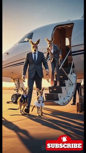 Kangaroo flight #shortsfeed