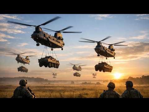 Aerial Sling Load Mastery – CH-47 Chinook & AS532 Cougar Heavy Lift Operations
