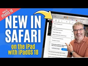What's NEW in Safari with iPadOS 18? New Page Menu, Hide Distracting Items, and More!