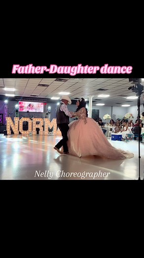 Norma and Her Dad's Amazing Father-Daughter Dance | Quinceañera Surprise Choreography