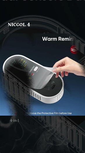 NICGOL 4 in 1 Plug In Gas & Carbon Monoxide Detector #amazonhomefinds2025