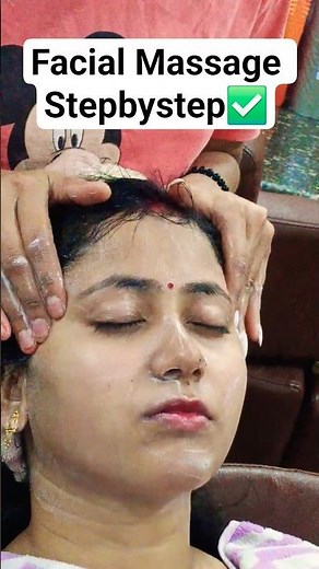 Facial Massage Steps ✅️