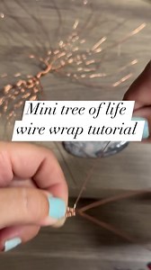 4.9K views · 205 reactions | Come wrap a tree of life wire wrap piece with me #wirewrapping #wireweave #supportthemakers #HobbyCraft #treeoflifependant #treeoflife #tutorialreels #learning #passionate #wipart #copperwirewrap #reels2023 #wirewrappedjewelry #handmadegifts #tree #crystalshop #crystals #customized #gemstones #inspirationalvideos | Sprnkldesign | Facebook