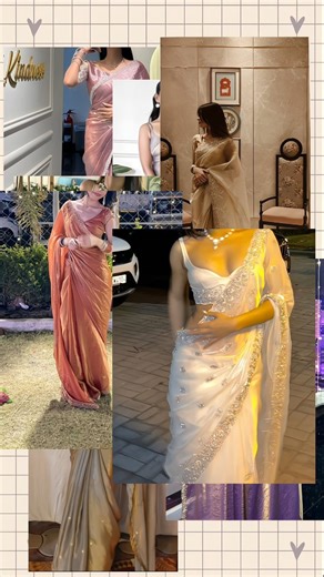 LAVISHA🎀 on Instagram: "Flw & comment "link" to get link 💗 . Saree , farewell saree ,ethnic ,desi look ,desi wear ,saree ,beautiful saree ,viral ,trending ,explore , women wear ,women fashion ,indian fashion"