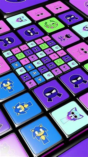 Sprunki Rubik's Cube Falling 19 #incredibox #roblox #minecraft