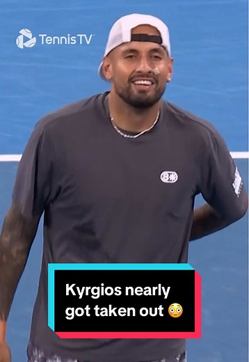 Kyrgios' Friendly Fire Moment in Brisbane Tennis Match