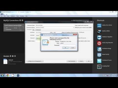Connect to MYSQL server from MYSQL workbench