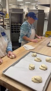 36 reactions | Our bread team! Jamie, Mel and Steph shaping this morning ☀️ 稜  | Penn State Bakery | Facebook