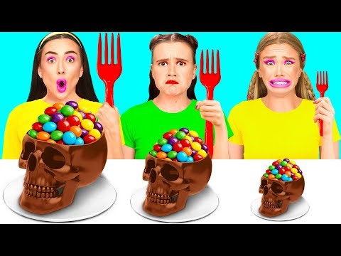 Big, Medium and Small Plate Challenge | Amazing Culinary Recipes by Fun Challenge