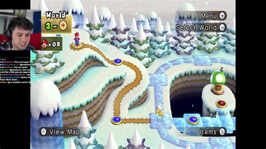 mario bros wii homework....