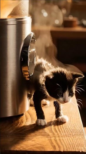 he Machine That Creates Life 🐾 | Hyper-Realistic Cinematic ASMR Transformation #asmr #cat #viral