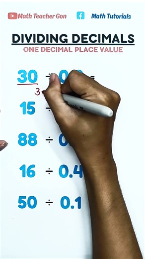 7.1K views · 50 reactions | Dividing decimals #akositeachergon #mathteachergon #math #decimals #divisionofdecimals | Math Tutorials | Facebook
