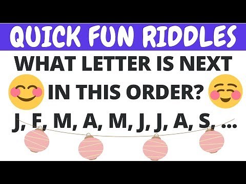 FUN #RIDDLES FOR HIGH SCHOOL STUDENTS