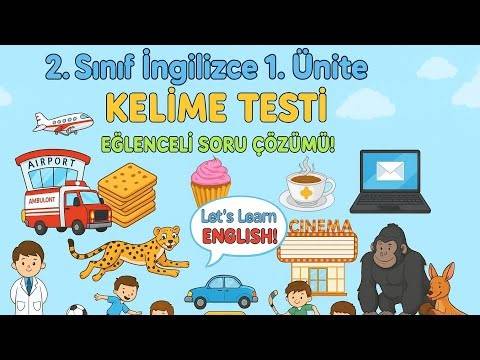 2nd Grade English Unit 1 Words and Questions