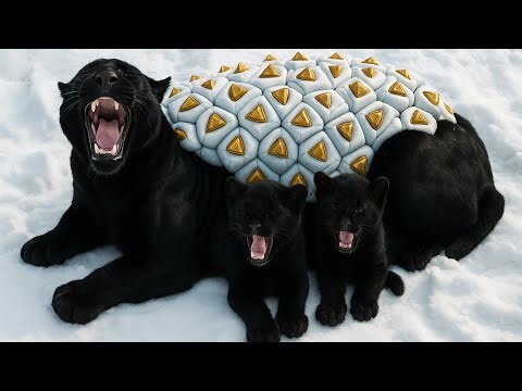 Saving Her Steps: The Painful Journey of a Brave Black Panther |Wild Venom Rescue Team #animalrescue