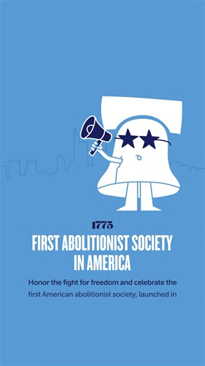 In Philadelphia, history doesn’t just live here — it begins here. 🔔 In 1775, the first American abolitionist society launched in Philly, as bold thinkers and brave activists laid the groundwork for a national movement to expand liberty for all. #visitphilly #52WeeksofFirsts #BlackHistoryMonth | Visit Philly