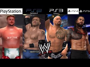 WWE PlayStation Evolution (1995-2025)