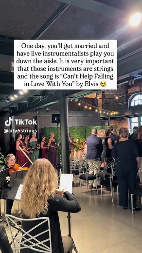 Can't Help Falling in Love String Quartet Performance