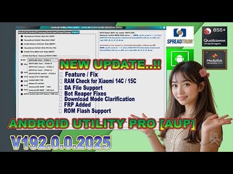 New Update Android Utility Pro V192.00 - Up To 2026 | Best Tool For Solution Android Problem