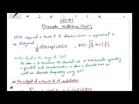 OFDM 21: Discrete Multitone Modulation