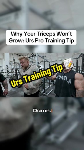 Urs Pro Tip: Cómo Hacer Crecer tus Tríceps correctamente