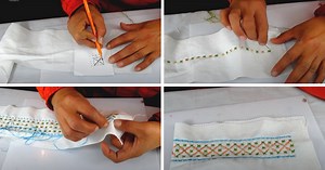 Bordado español - Aprende aquí el paso a paso - Bordados a Mano