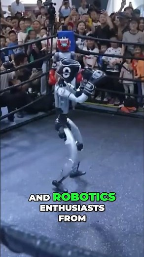 Robot Boxing Match World Robot Conference's Epic Spectacle!