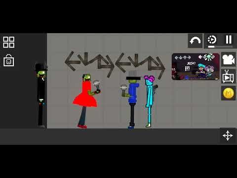 Friday Night Funkin' vs corrupted GIRLFRIEND/BFx gf pibby fnf in melon playground