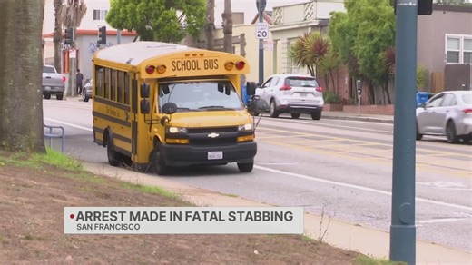 Arrest made in fatal stabbing near San Francisco elementary school