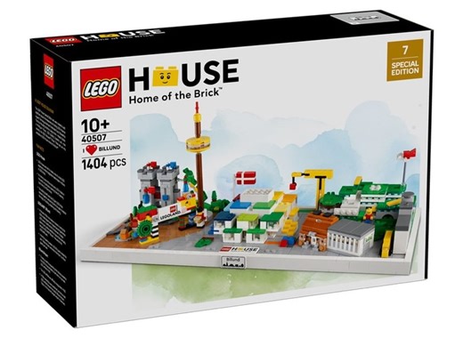 Brickset | 40507 I ❤️ Billund revealed as new LEGO House exclusive set! • 1,404 pieces • 749 DKK (which equates to roughly £88, $118 or €100) •... | Instagram