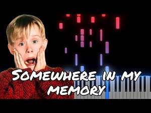 Somewhere in my memory - John Williams | Home Alone | PIANO TUTORIAL