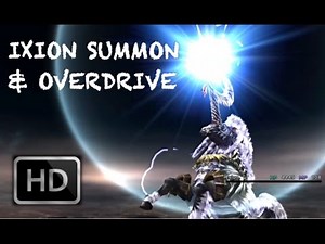 Ixion Aeon Summon Scene & Thor's Hammer Overdrive | Final Fantasy X HD Remaster