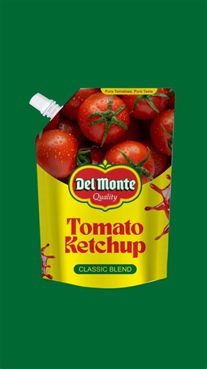 Tomoto Ketchup Mockup Design | #coreldrawtips #coreldraw #mockup