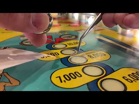 Are Your Pinball Balls Getting Stuck On Inserts? Use Insert Leveling Mylar Stickers to Fix it!
