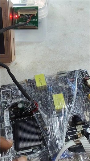 emmc motherboard ok change emmc and reprogram #display #emmc #motherboard #shorts #electronicworld