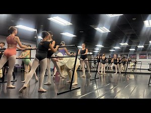Open ballet class