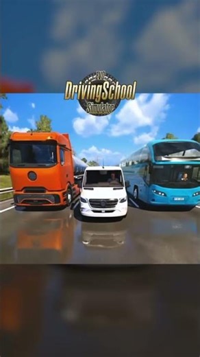In Driving School Simulator EVO you can switch between totally different driving roles!